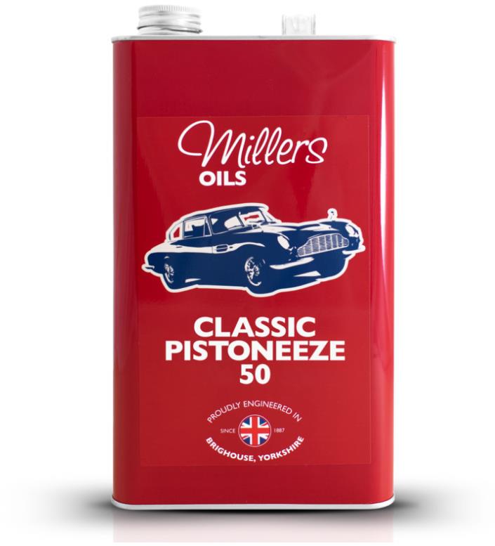 Millers Oils Jednorozsahový motorový olej – Classic Pistoneeze 50 5 l