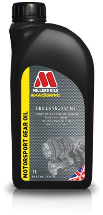 Millers Oils Pretekársky úplne syntetický prevodový olej – CRX LS 75W-140 NT+ 1 l
