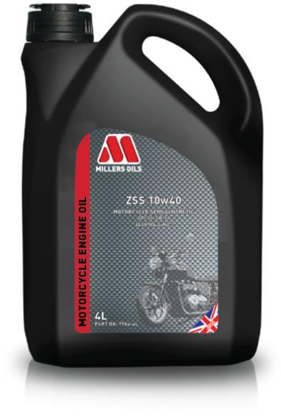 Millers Oils Polosyntetický motorový olej – ZSS 10w40 4 l