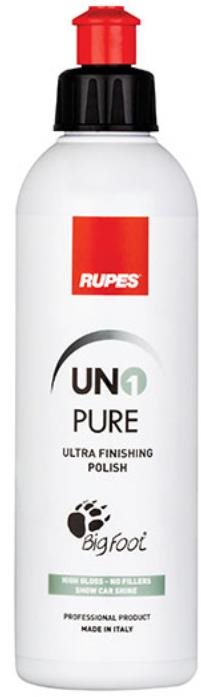 RUPES UNO PURE – Ultra Finishing Polish, 250 ml – profesionálna ultra jemná leštiaca pasta na fináln