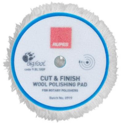 RUPES CUT & FINISH 150 mm – vlnený leštiaci kotúč určený pre rotačnú leštičku s unášačom s priemerom 125 mm