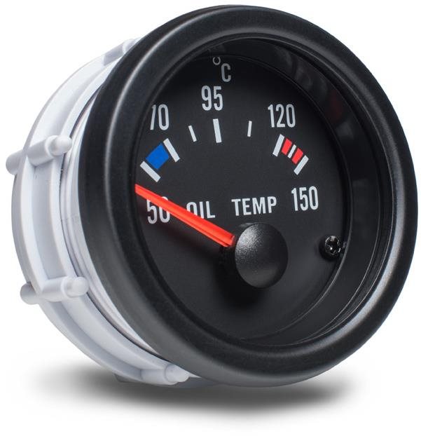 Auto Gauge – ukazovateľ teploty oleja, čierny