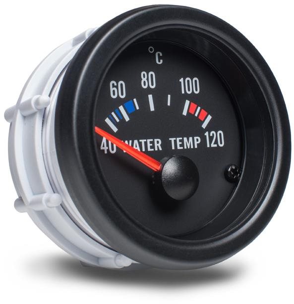 Auto Gauge – ukazovateľ teploty vody, čierny