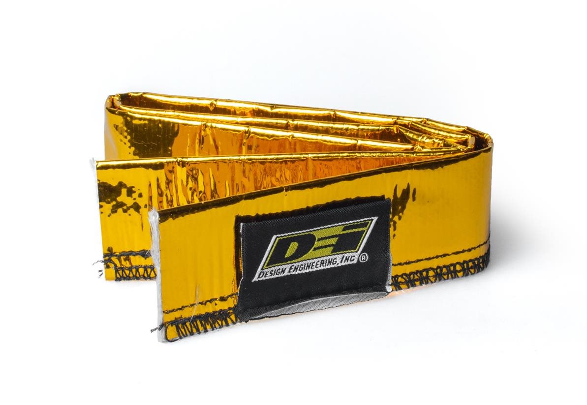 DEi Design Engineering zlatý tepelno izolačný návlek "Heat Sheath Gold", rozmer 1,9 cm × 0,9 m
