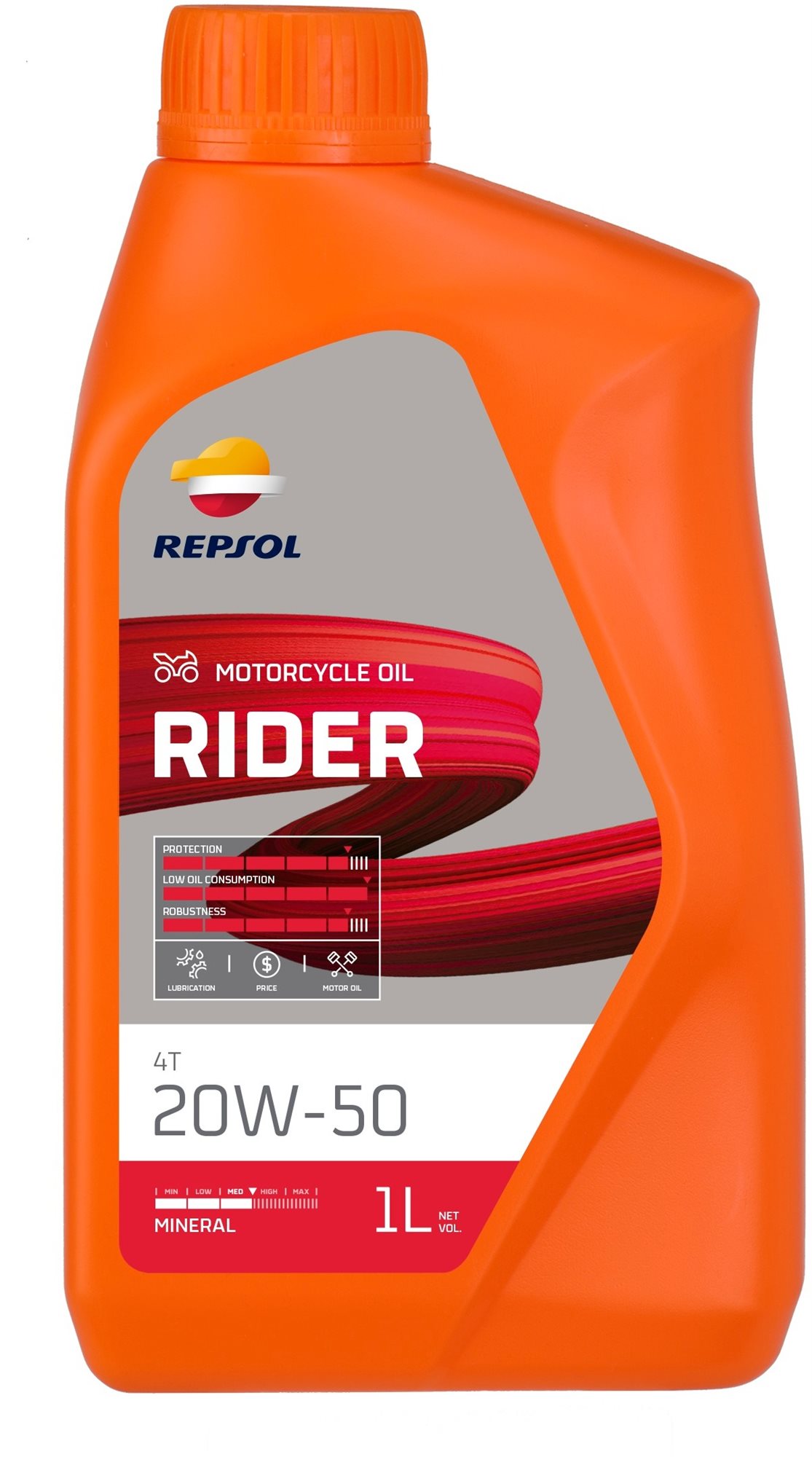 REPSOL RIDER 4T 20W – 50 – 1 l