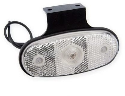 DOBMAR DOB-46DB/K LED, biele s držiakom