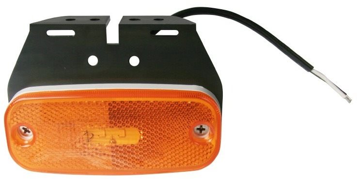 MULTIPA LED svetlo oranžové s držiakom