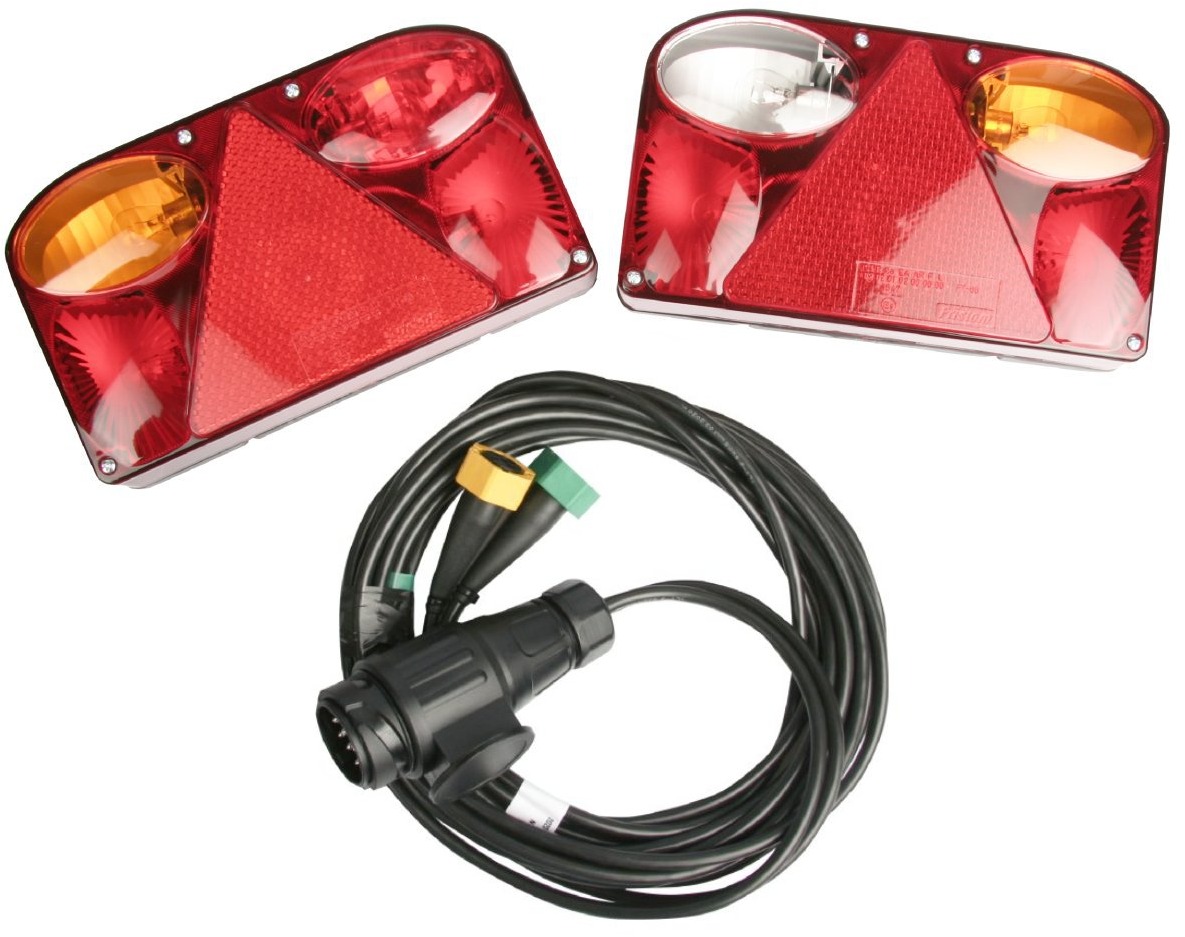FRISTOM k vleku 13-pin/4 m so svetlami FT-88
