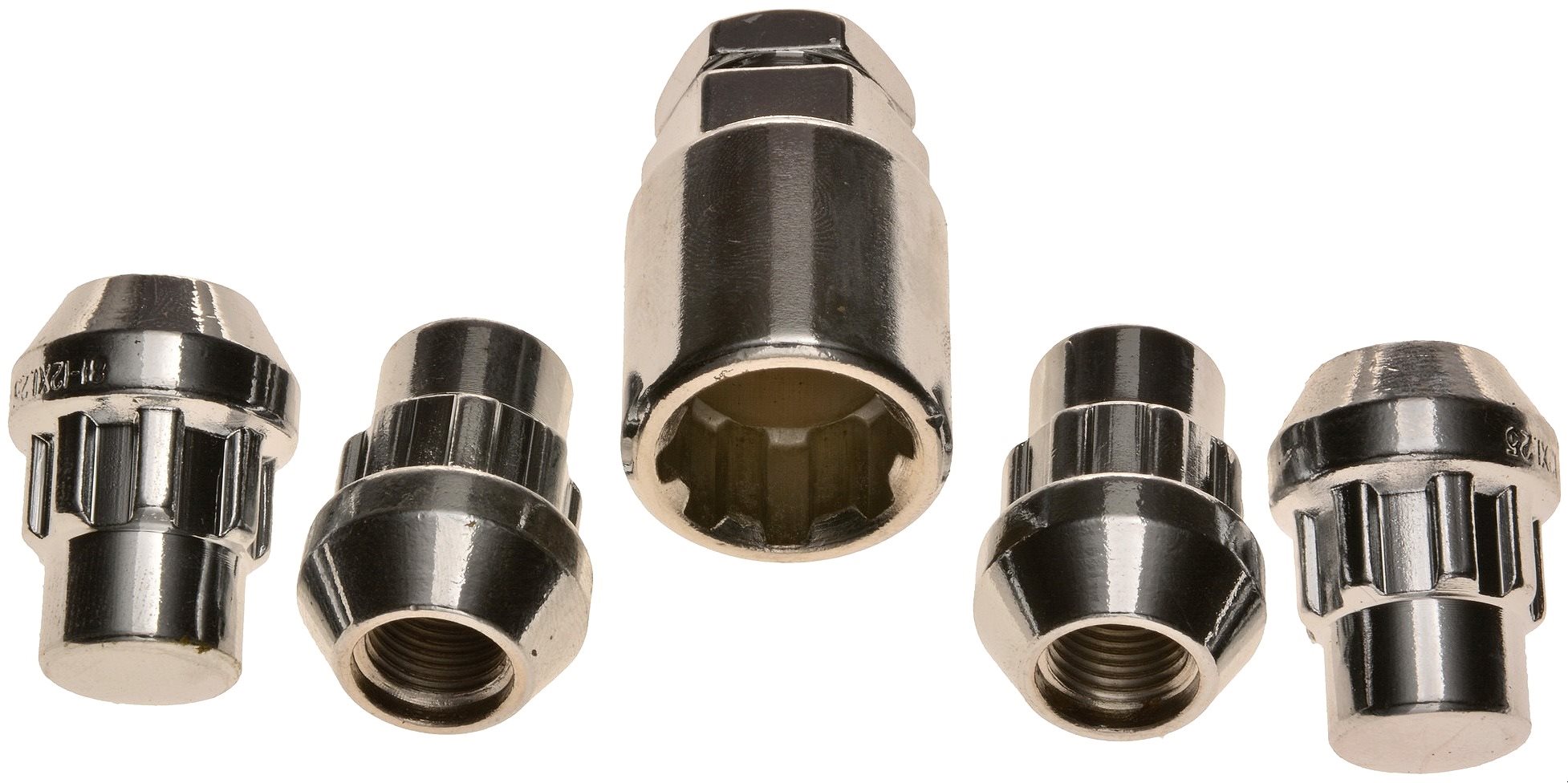 ACI Bezpečnostná matica na kolesá, závit M12 × 1,25, kužeľové sedlo (sada 4 ks)