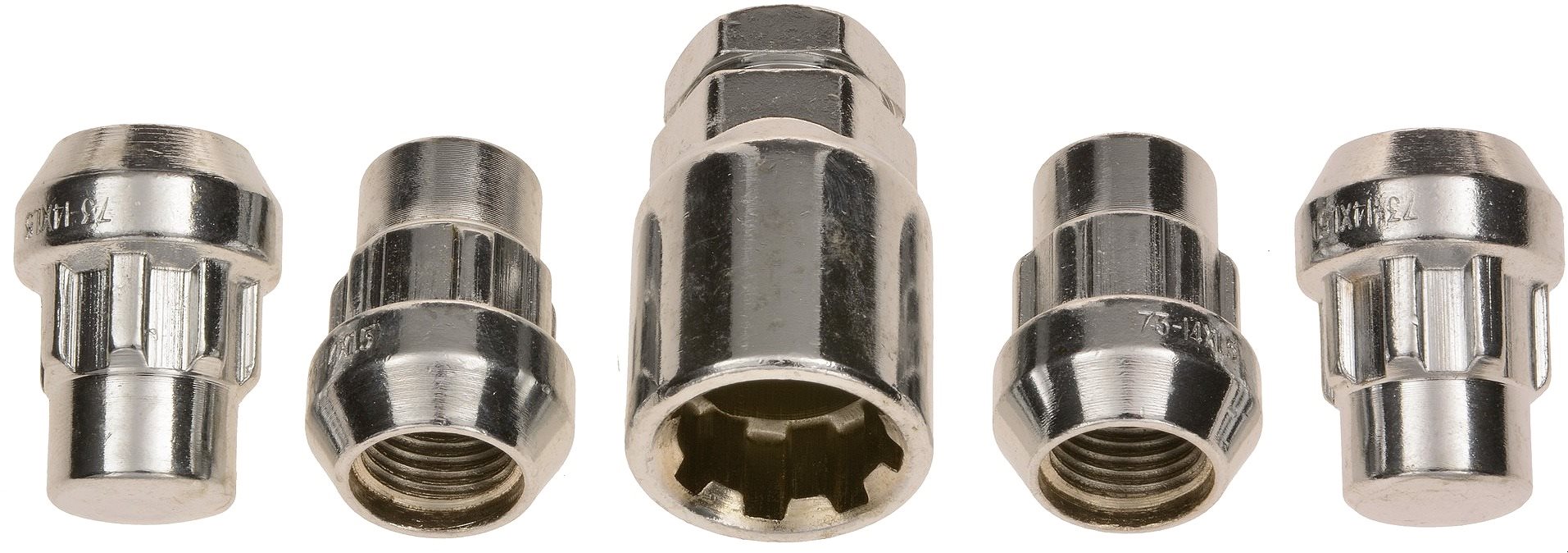 ACI Bezpečnostné matice na kolesá, závit M14×1.5, kužeľové sedlo (súprava 4 ks)