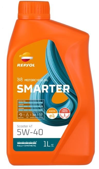 REPSOL Smarter Scooter 4T 5W-40 – 1 l
