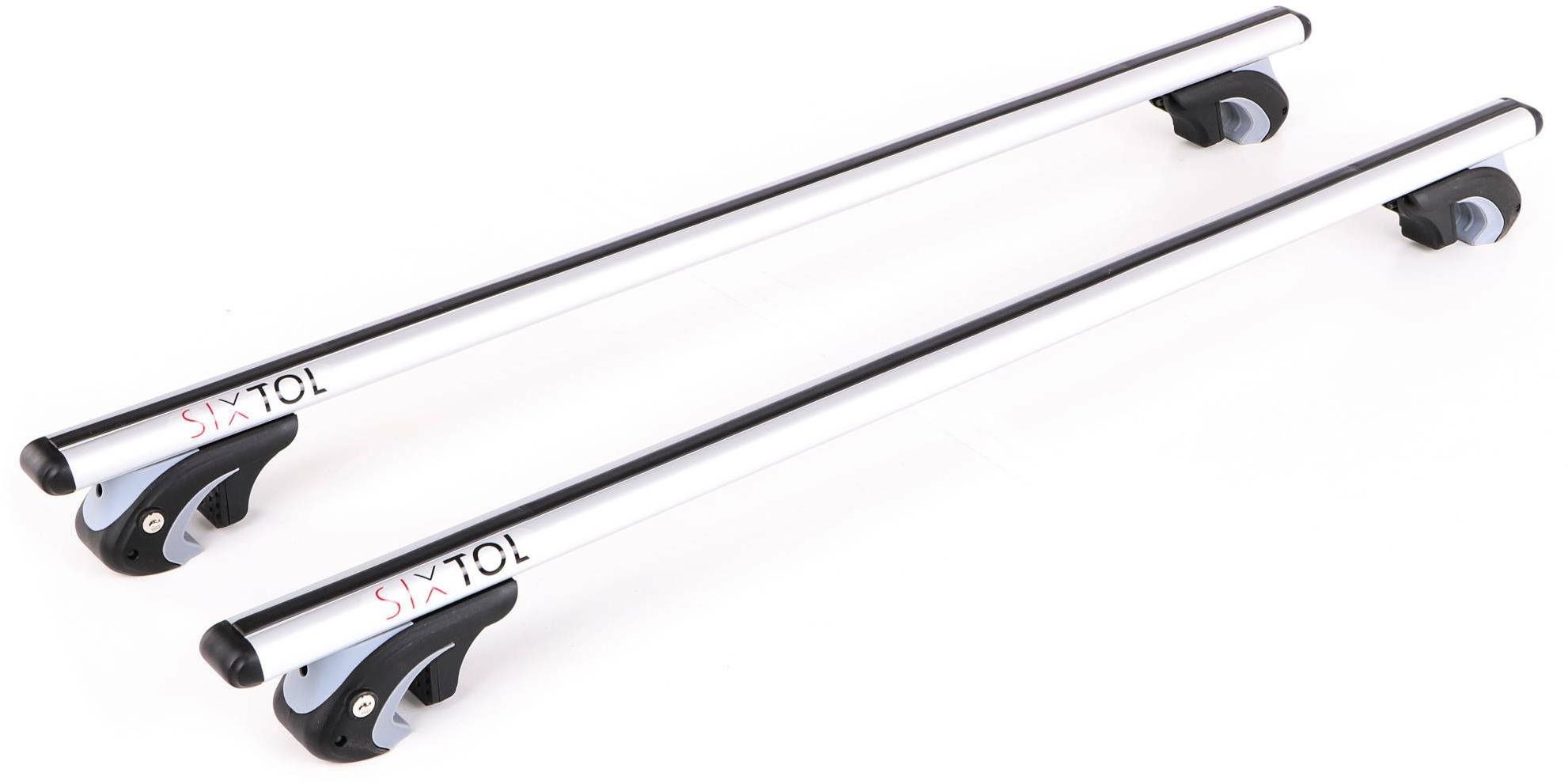 SIXTOL Priečny nosník so zámkom hliníkový ROOF RACK 120 cm, nosnosť 90 kg