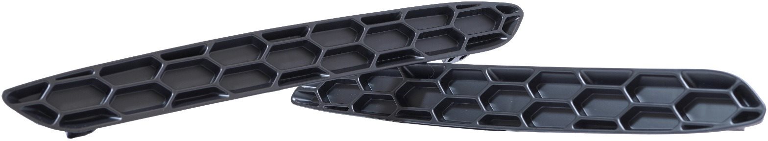 ACEXXON náhrada zadných odraziek vo vzore včelieho plástu pre BMW M2 F87, farba matná čierna