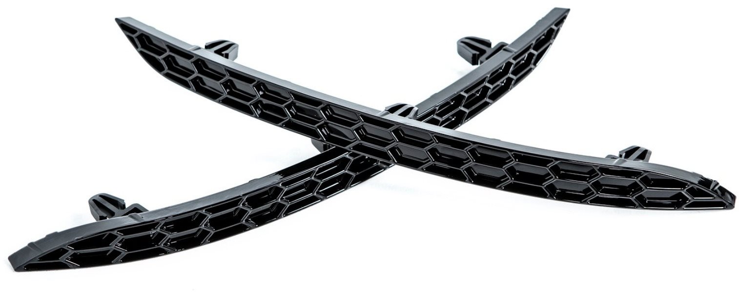 ACEXXON náhrada zadných odraziek vo vzore včelieho plástu pre VW Golf 8 GTI, farba lesklá čierna