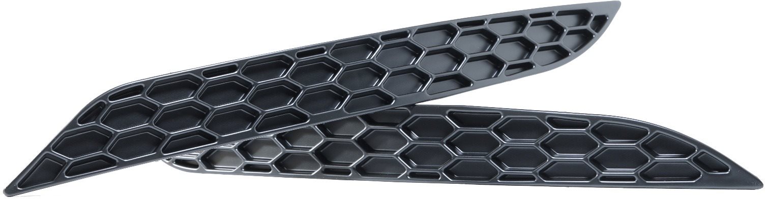 ACEXXON náhrada zadných odraziek vo vzore včelieho plástu pre VW Golf 7.5 GTI/R, farba matná čierna