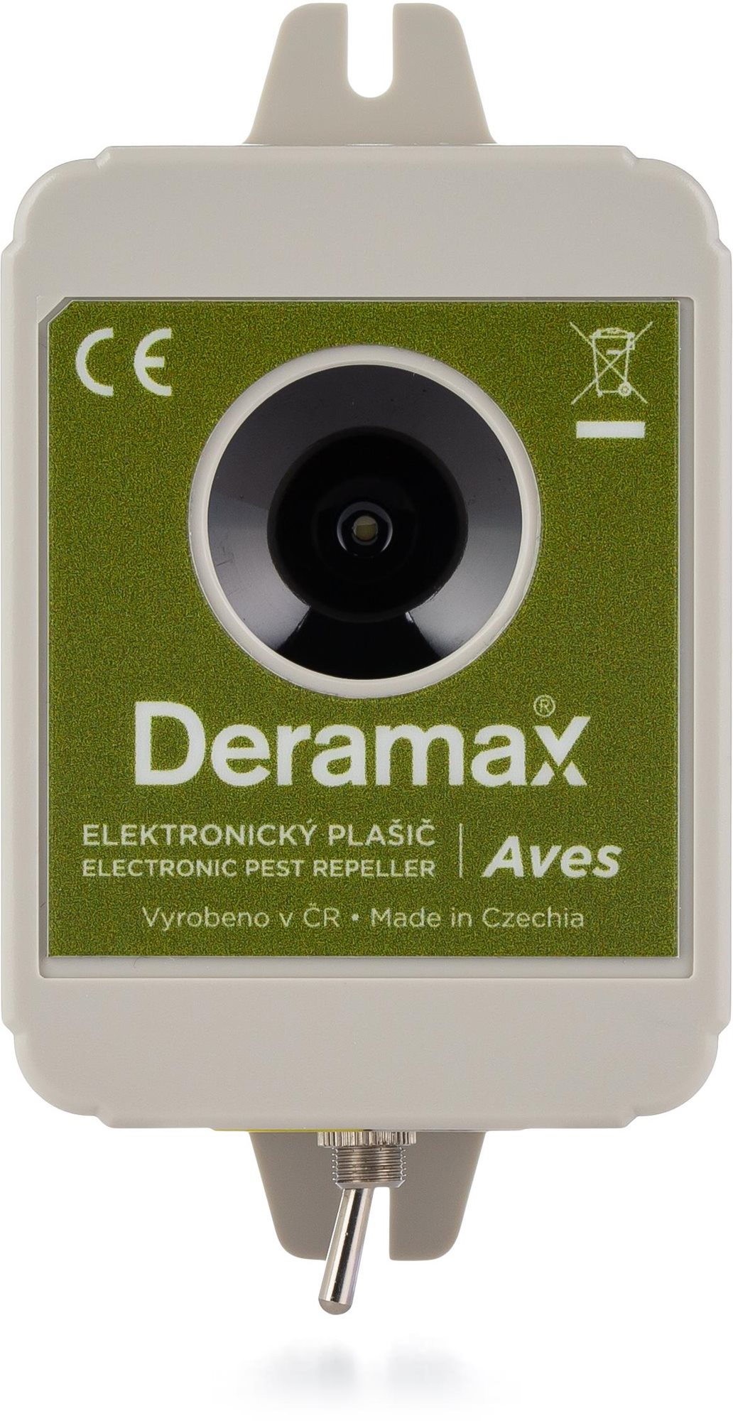 Deramax-Aves – Ultrazvukový plašič (odpudzovač) vtákov