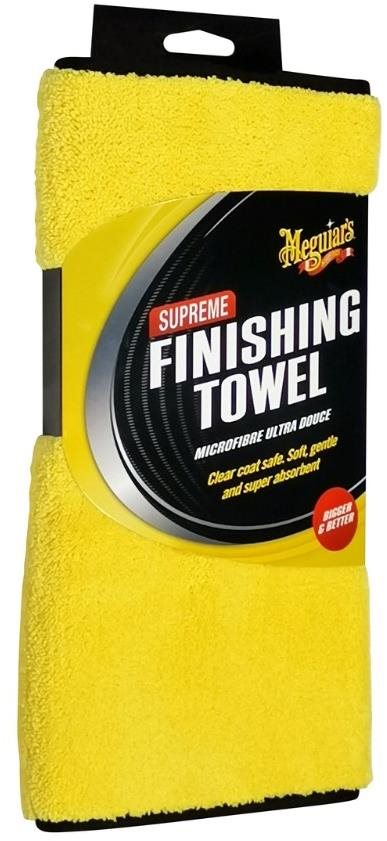 Meguiar's Supreme Finishing Towel – extra hustá mikrovláknová utierka, 30 cm × 50 cm, 1050 g/m2