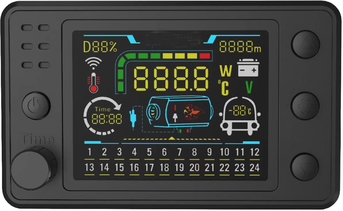 Diaľkový ovládač T3 na nezávisle vykurovanie LF Bros