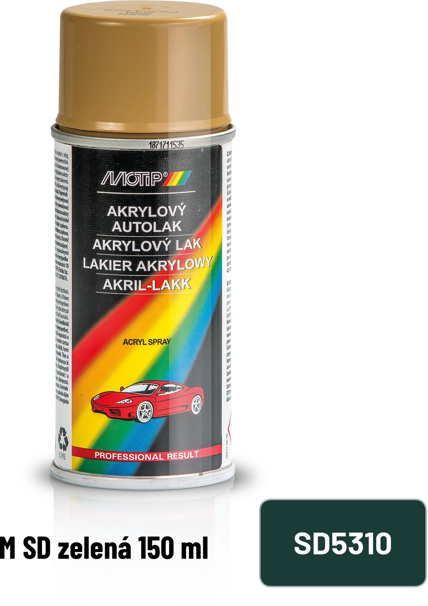 MOTIP M SD zelená 150 ml