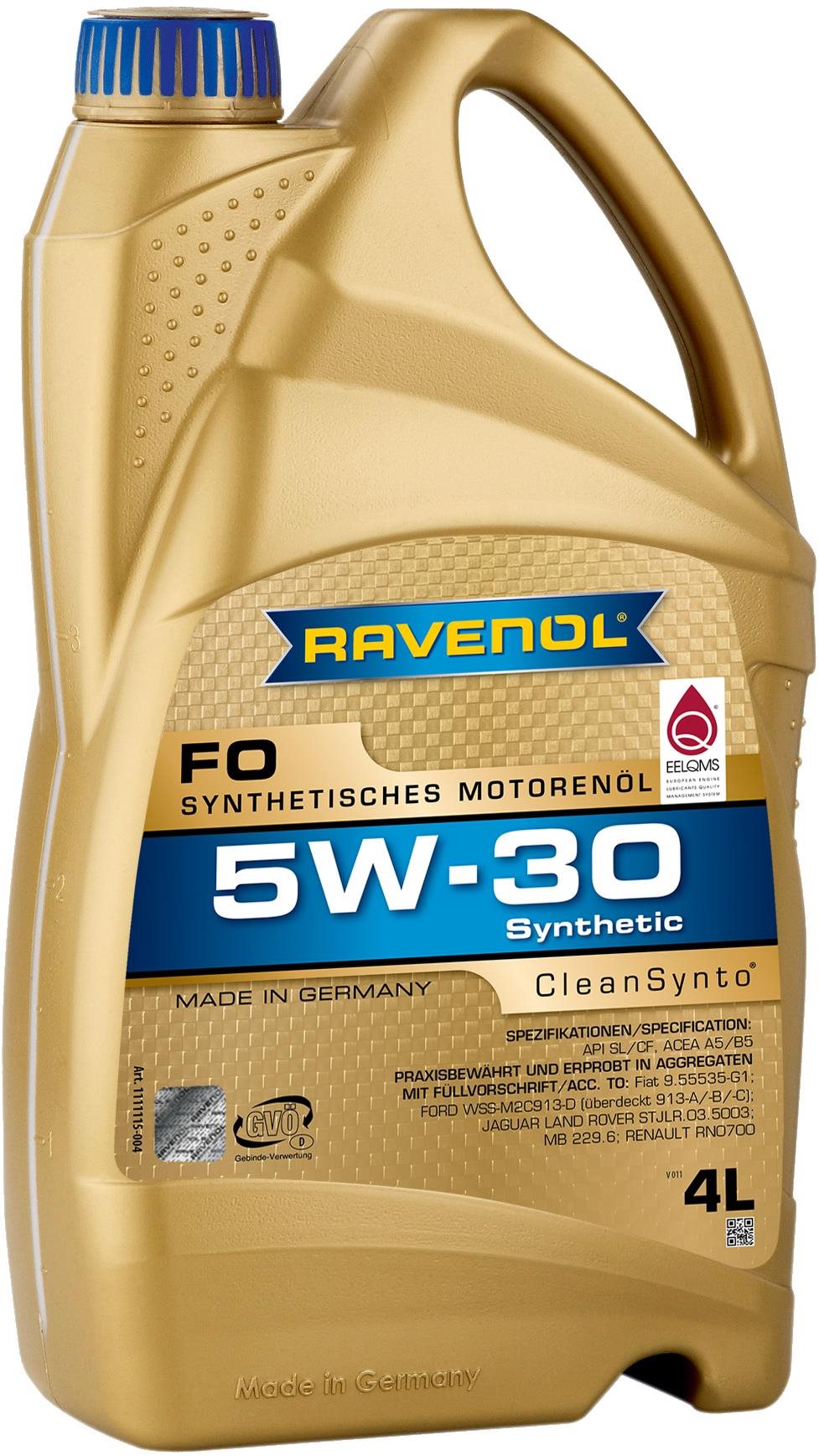 RAVENOL FO SAE 5W-30; 4 L