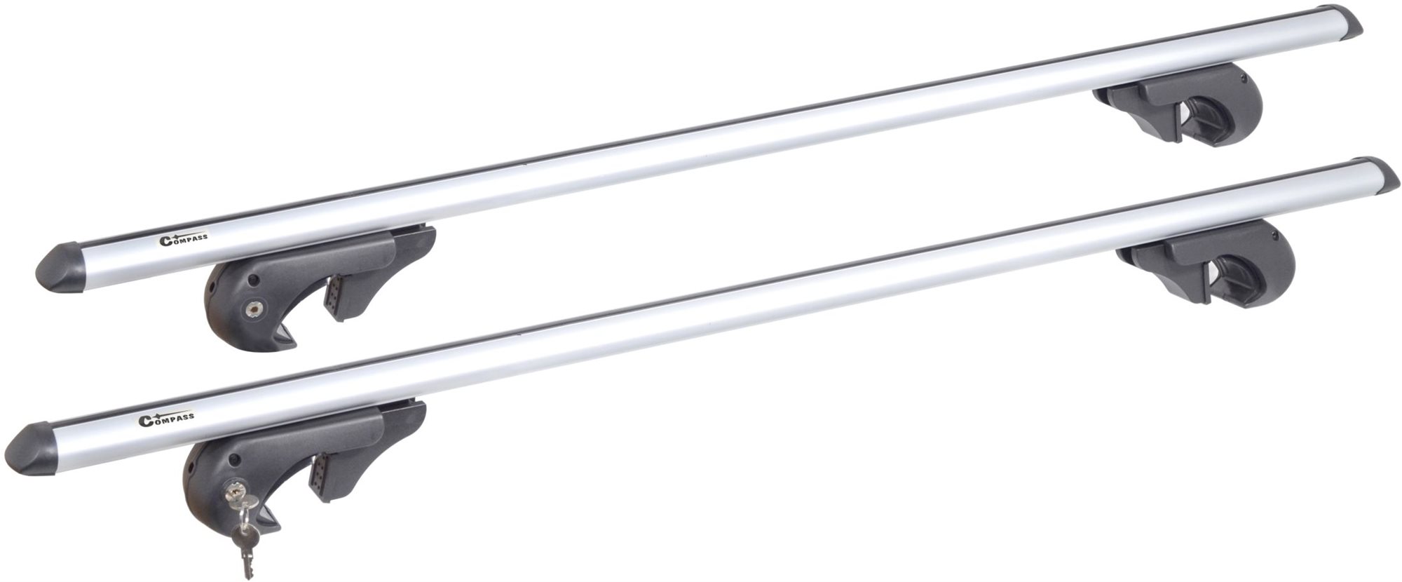 COMPASS strešné nosiče – 120 cm, uzamykacie