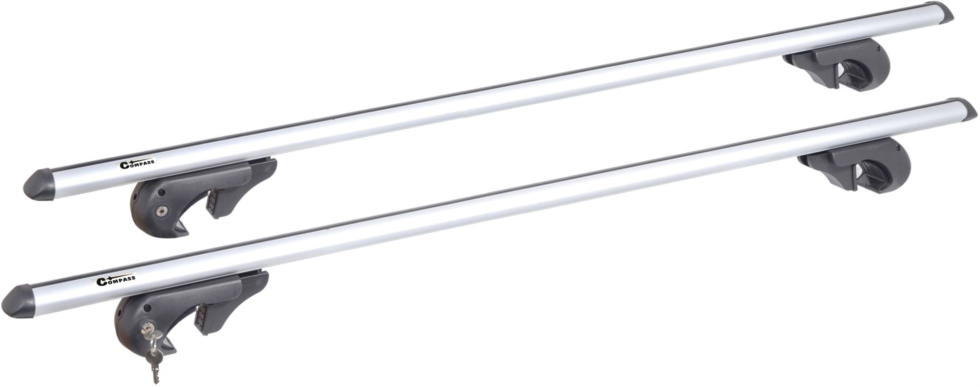 COMPASS strešné nosiče 135 cm, uzamykacie