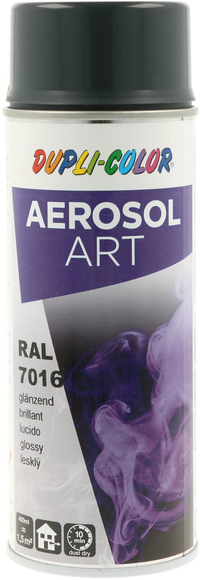 DUPLI COLOR Art RAL7016 lesk 400 ml