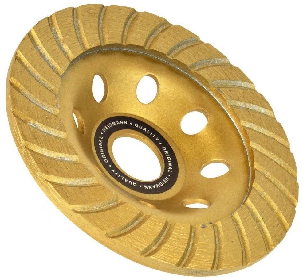 GEKO Kotúč diamantový hrncový brúsny turbo, 125 × 5 × 22,23 mm