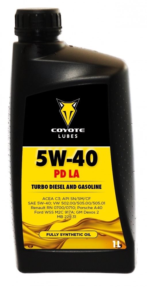 COYOTE LUBES 5W-40 PD LA 1 L