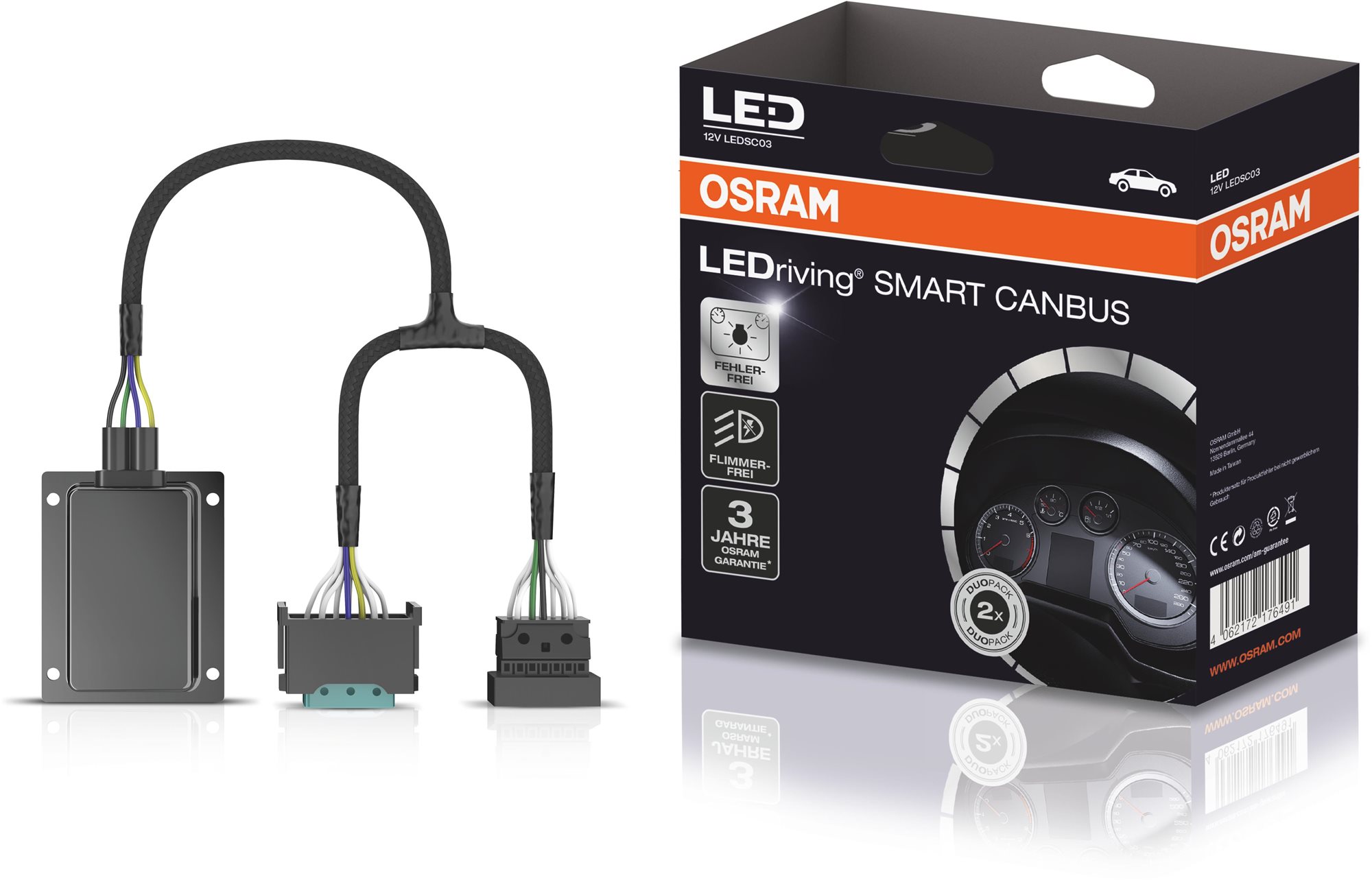 OSRAM LEDriving SMART Canbus Control H7, LEDSC03-1-2HFB
