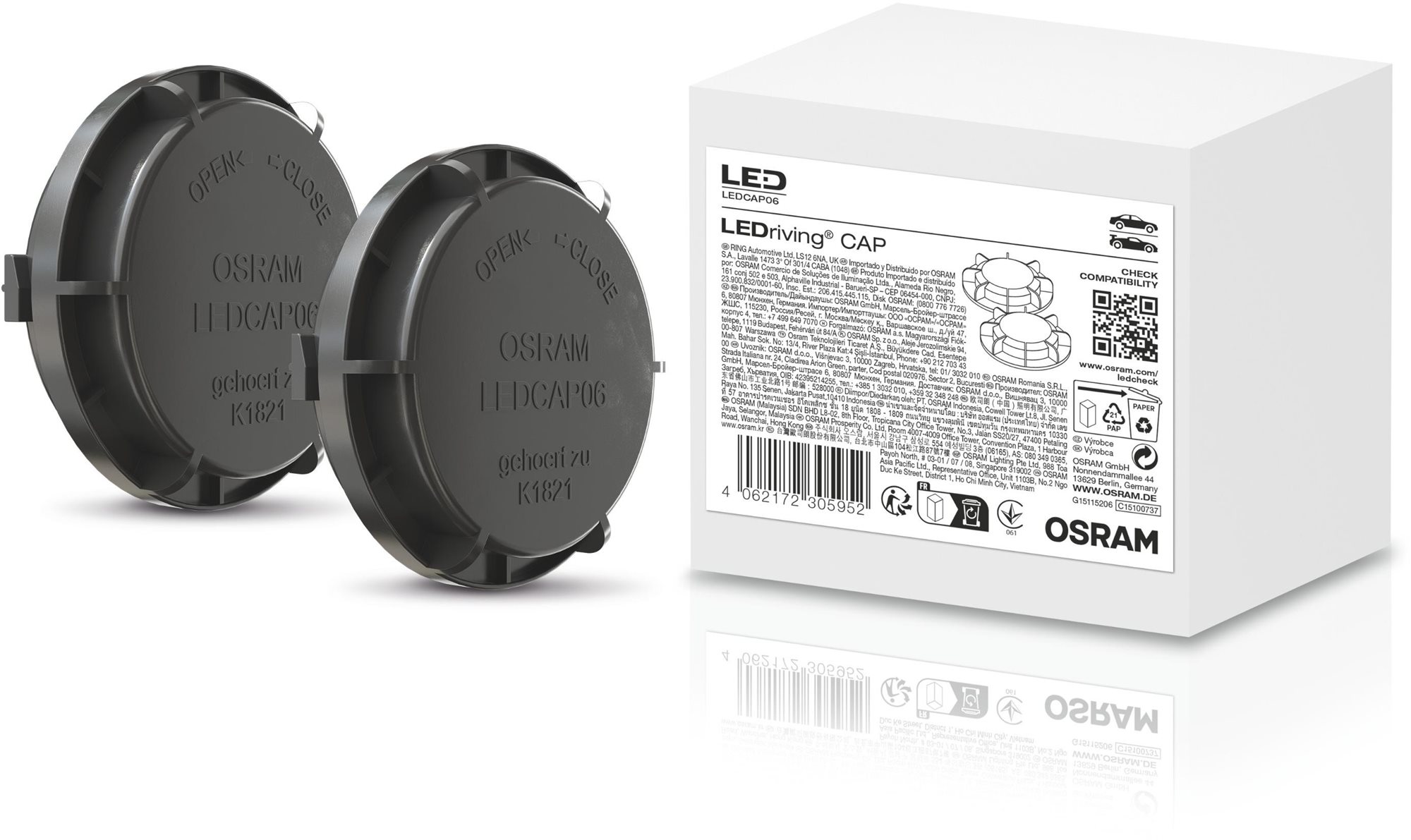 OSRAM LEDriving krytka svetlometu LEDCAP06 na Hyundai ix20