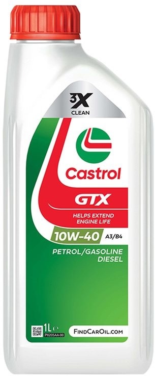 Castrol GTX Ultraclean 10W-40 A3/B4; 1L