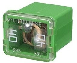 HELLA poistka PAL LOW PROFILE JCASE 40A zelená