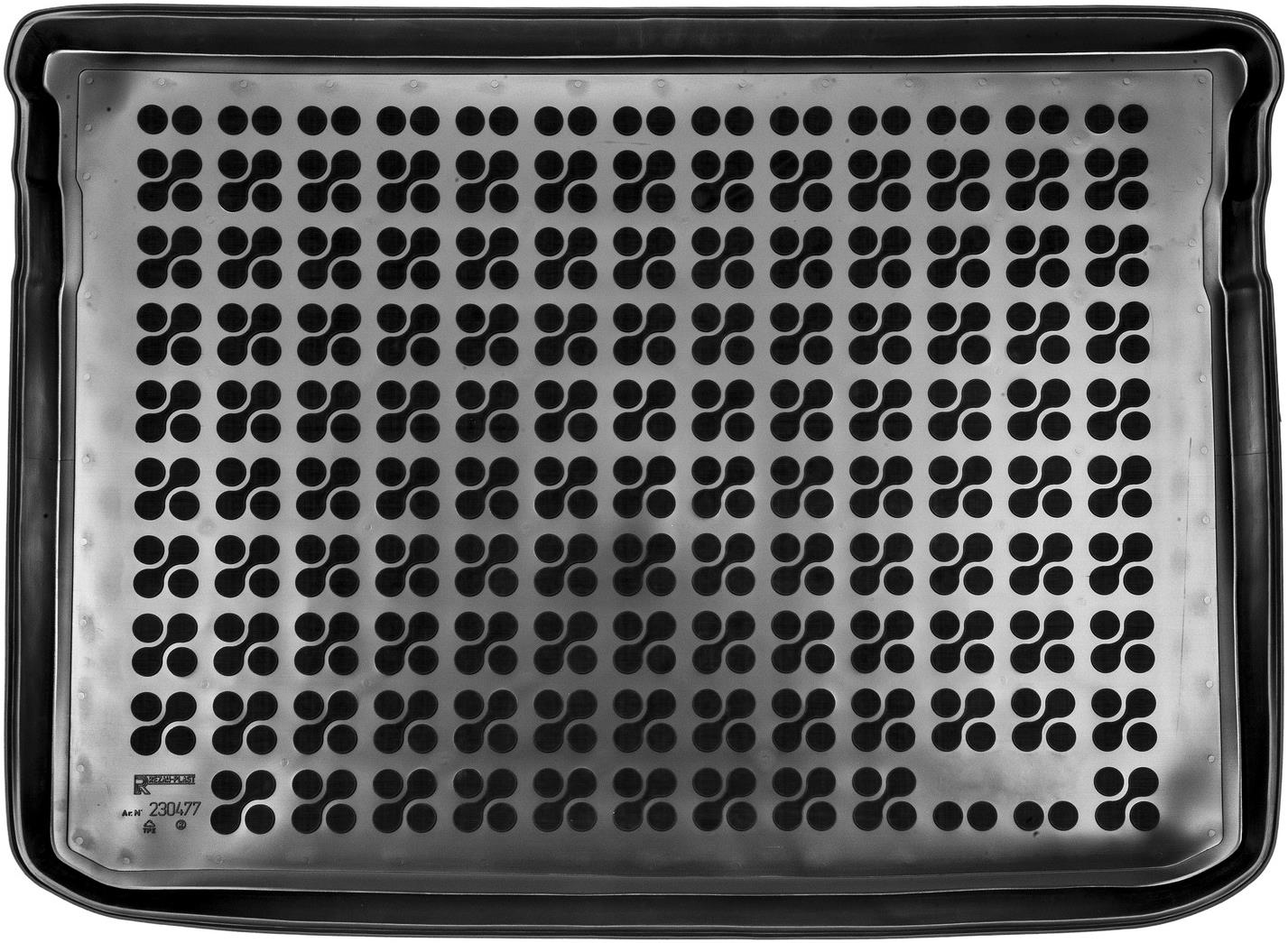 ACI FORD Puma 9 / 19- gumová vložka čierna do kufra s vyšším okrajom (Hybrid, spodné dno)