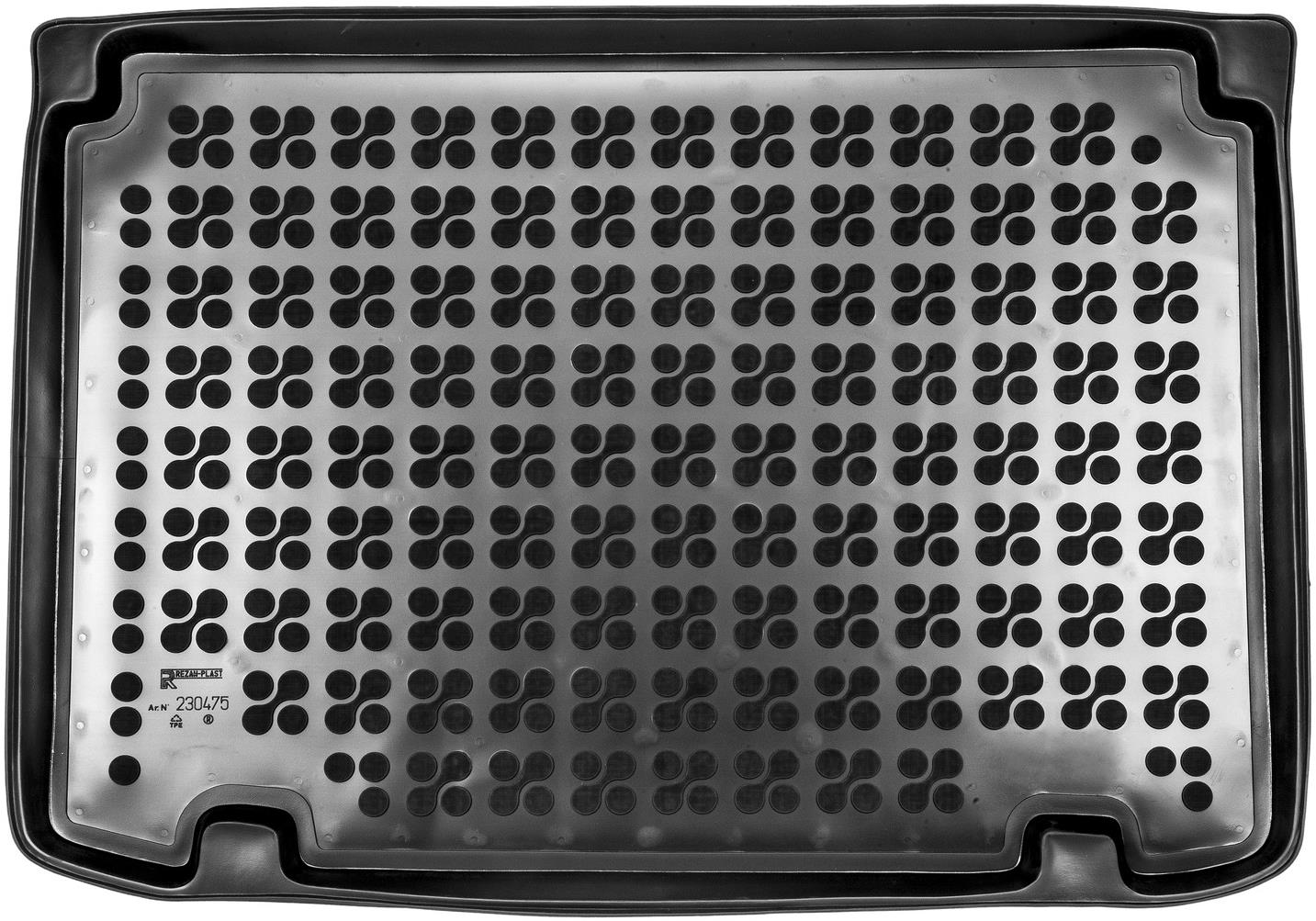 ACI FORD Puma 9 / 19- gumová vložka čierna do kufra s vyšším okrajom (horné dno)