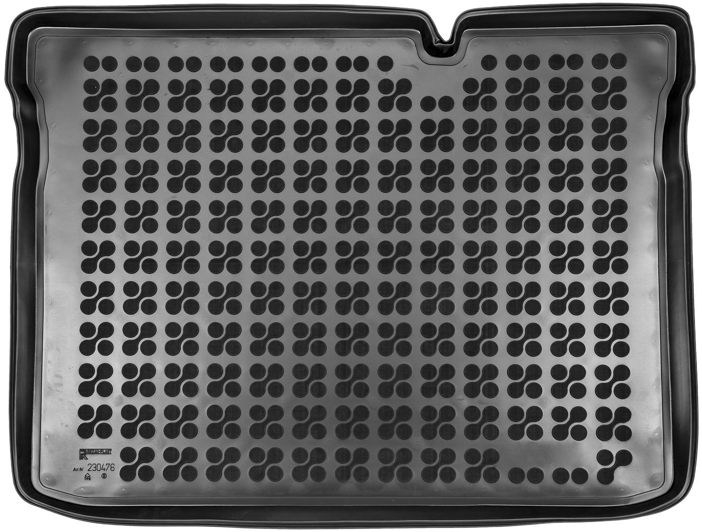 ACI FORD Puma 9 / 19- gumová vložka čierna do kufra s vyšším okrajom (spodné dno)