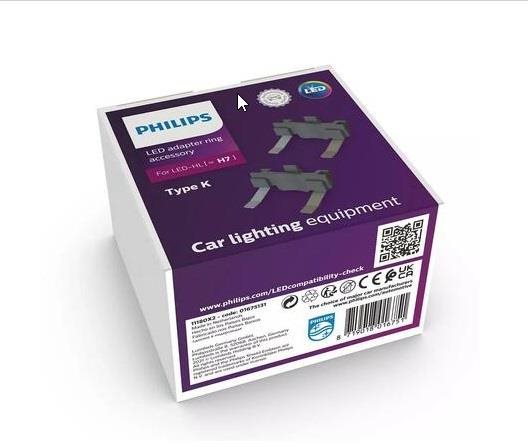 Philips adaptérové krúžky, typ K