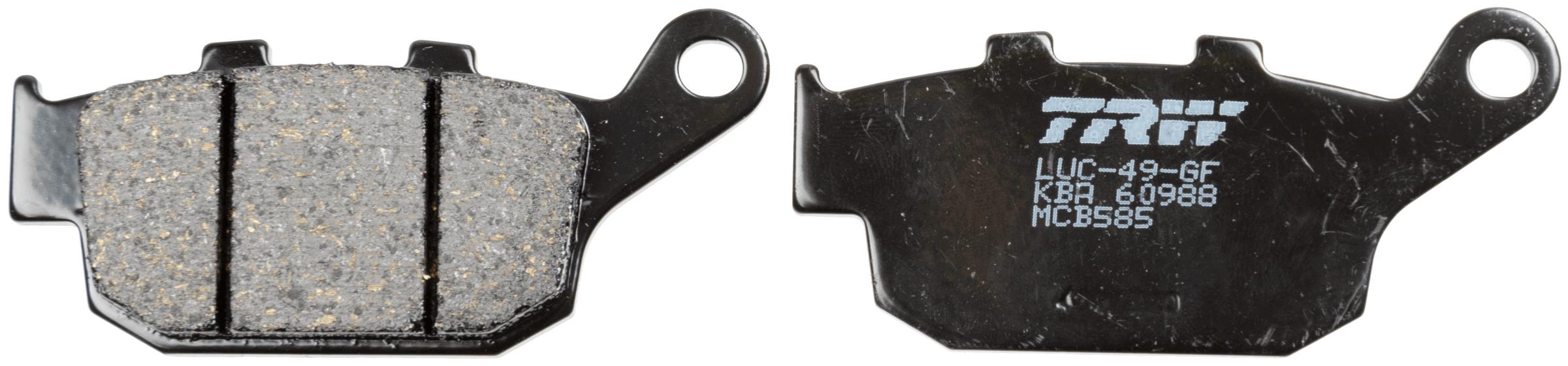 TRW Brzdové doštičky MCB585