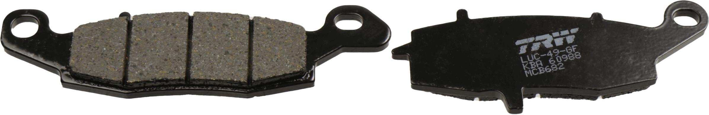 TRW Brzdové doštičky MCB682