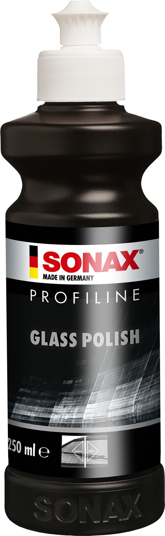 SONAX Brúsna leštenka na sklá Profi, 250 ml