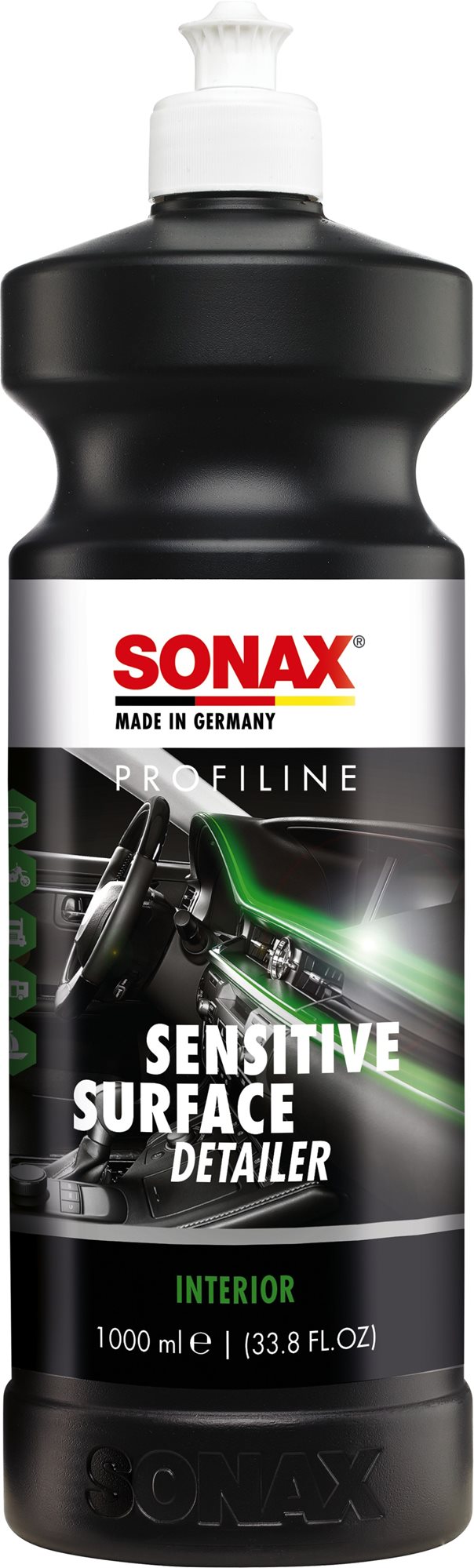 SONAX Čistič plastov – vnútorný – profi, 1l