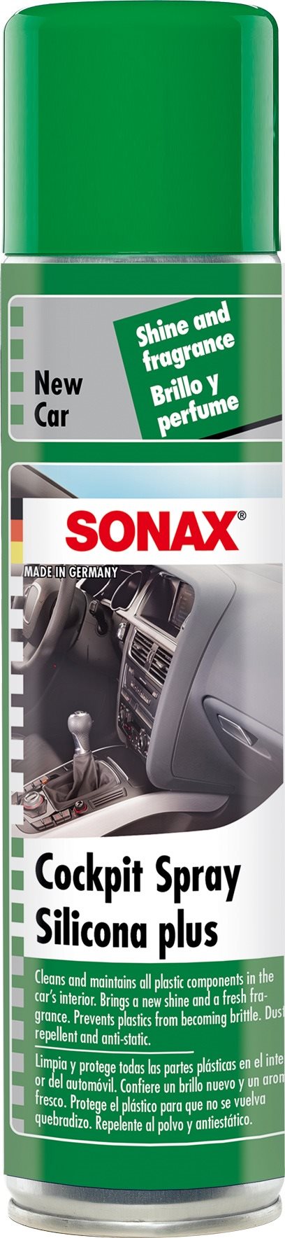SONAX - Čistič prístrojovej dosky - new car, 400 ml