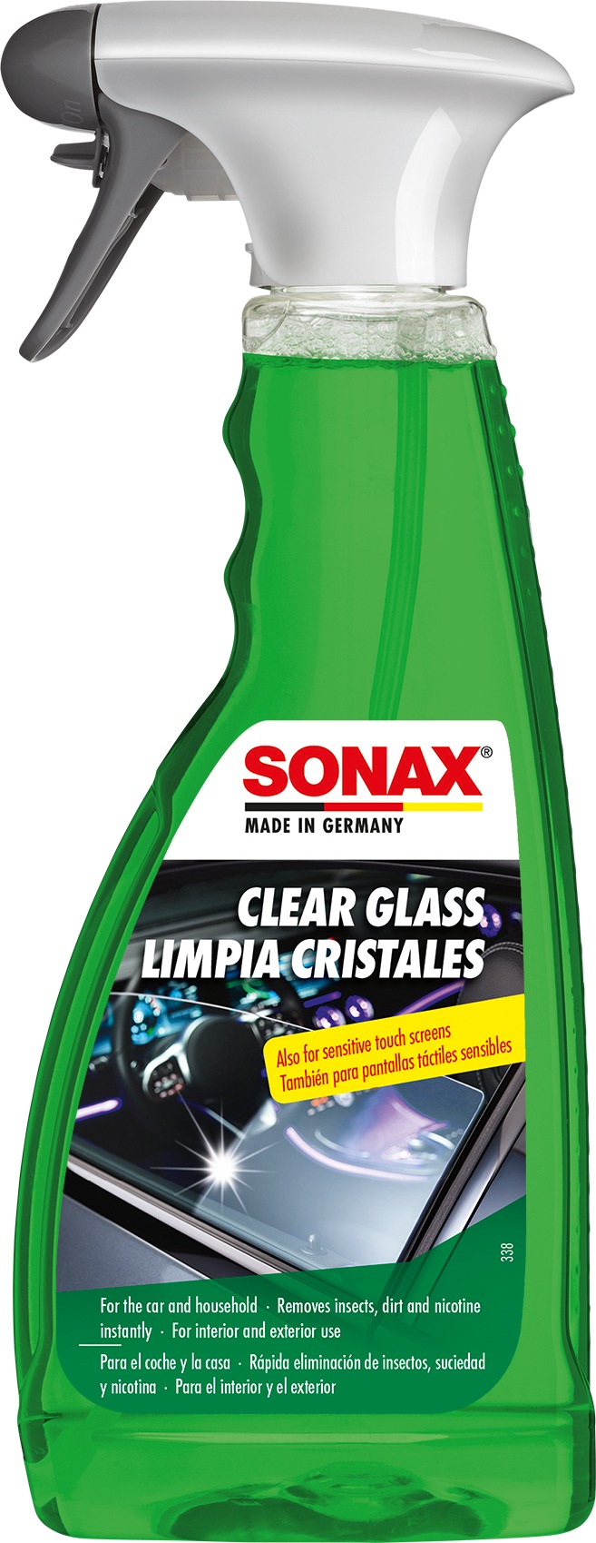 SONAX - Čistič skiel - rozprašovač, 500 ml