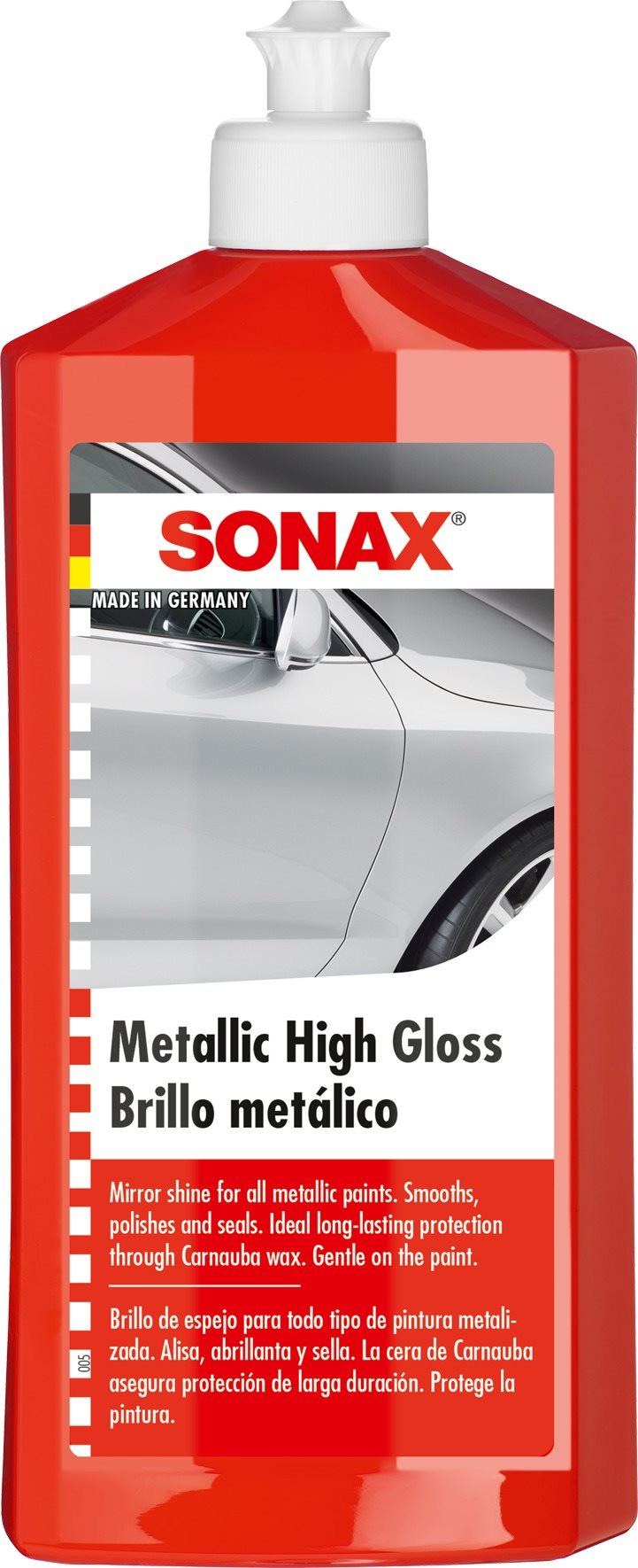 SONAX Leštenka na metalízu, 500 ml