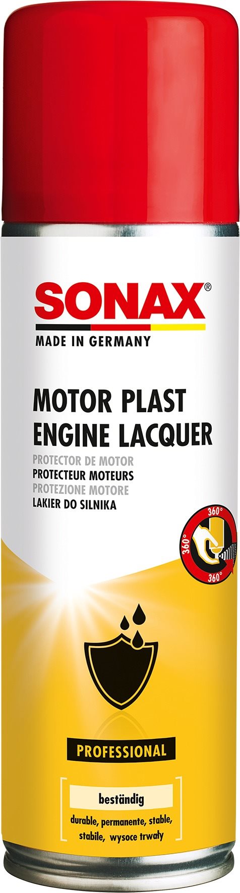 SONAX - Plastová ochrana motora, 300 ml
