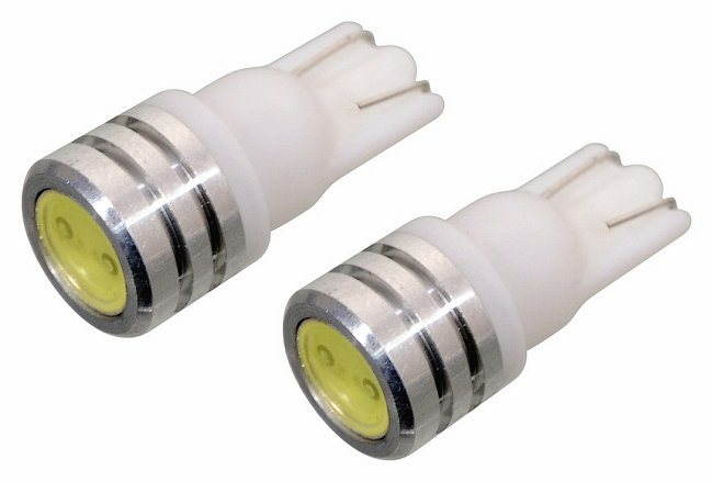 COMPASS 1 SUPER LED 12 V T10, biela, 2 ks