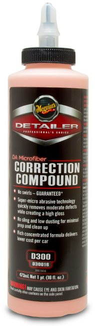 MEGUIAR'S DA Microfiber Correction Compound, 473 ml
