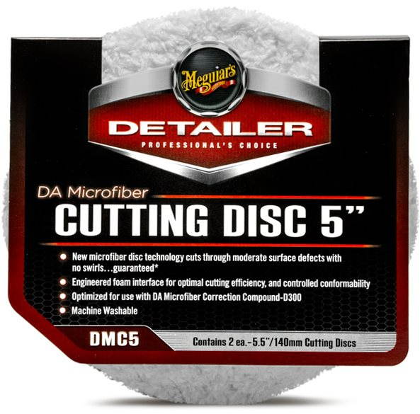 Meguiar's DMC5 DA Microfiber Cutting Disc 5"