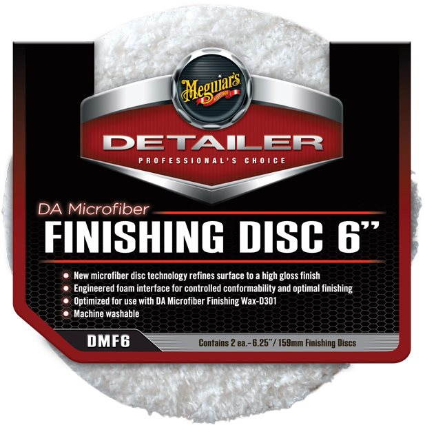 Meguiar's DMF6 DA Microfiber Finishing Disc 6"