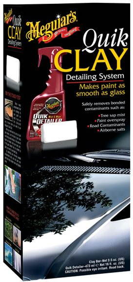 Meguiar's Quik Clay Starter Kit – základná sada na dekontamináciu laku